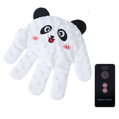 Manita de peluche con palmaditas